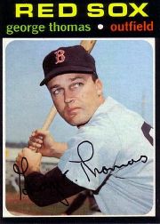 1971 Topps Baseball Cards      678     George Thomas